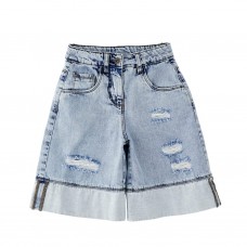 I DO βερμούδα τζιν παιδική κορίτσι 4.G737-7001 μπλε